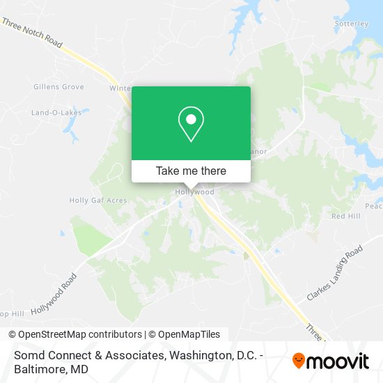 Mapa de Somd Connect & Associates