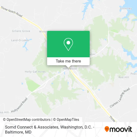 Somd Connect & Associates map