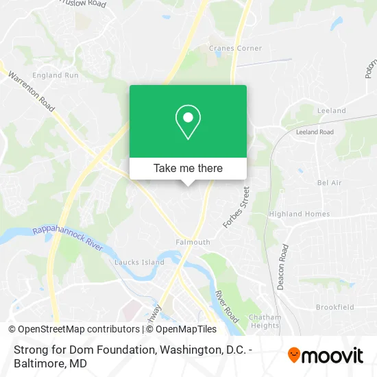 Strong for Dom Foundation map