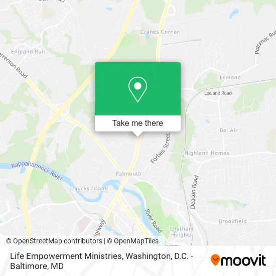 Life Empowerment Ministries map