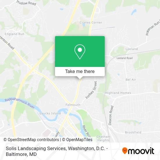 Solis Landscaping Services map
