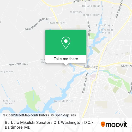 Barbara Mikulski Senators Off map
