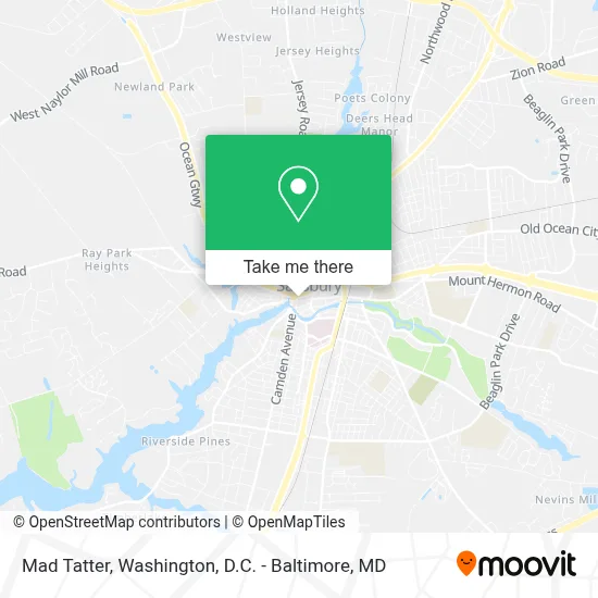 Mad Tatter map