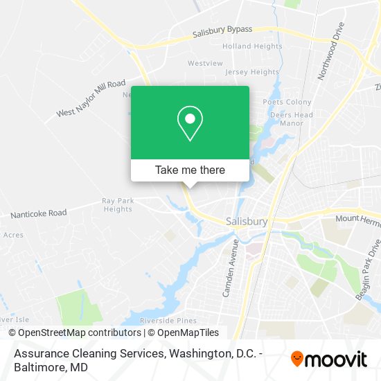 Assurance Cleaning Services map