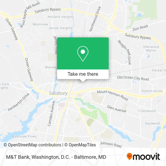 M&T Bank map