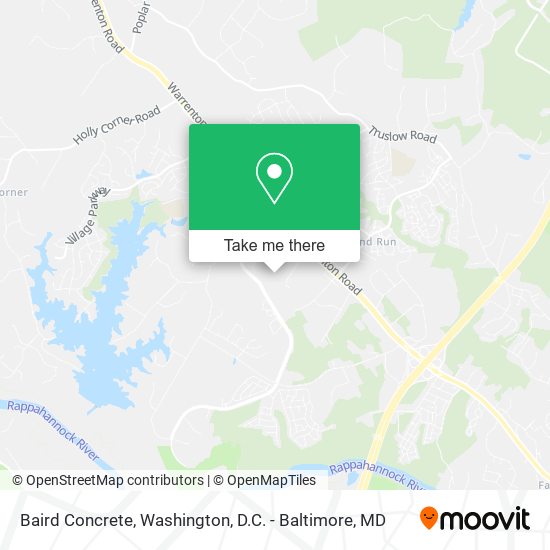 Baird Concrete map