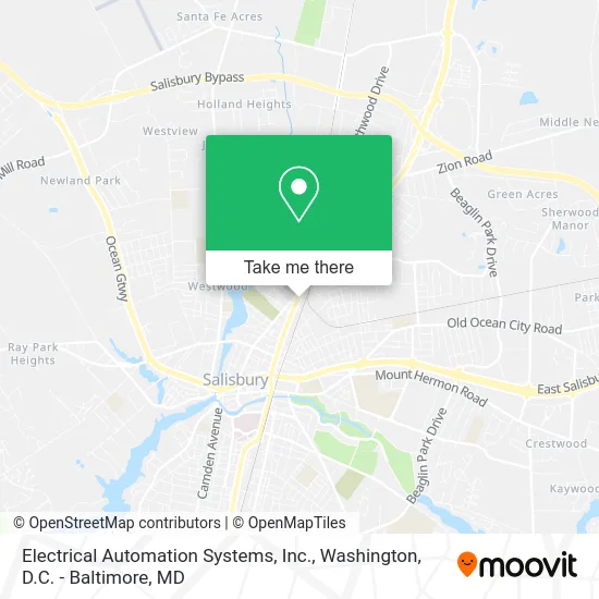 Electrical Automation Systems, Inc. map