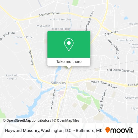 Mapa de Hayward Masonry