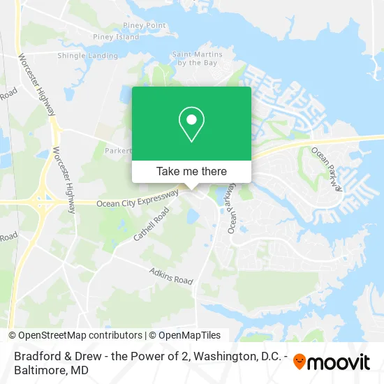 Mapa de Bradford & Drew - the Power of 2