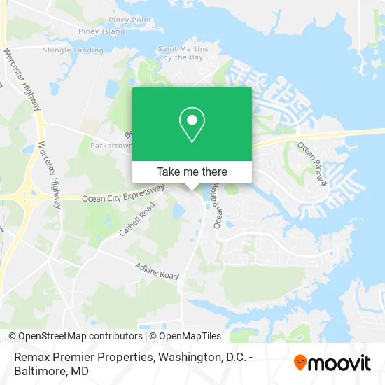 Remax Premier Properties map