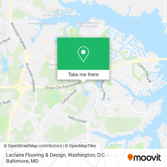 Leclaire Flooring & Design map