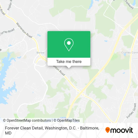 Forever Clean Detail map