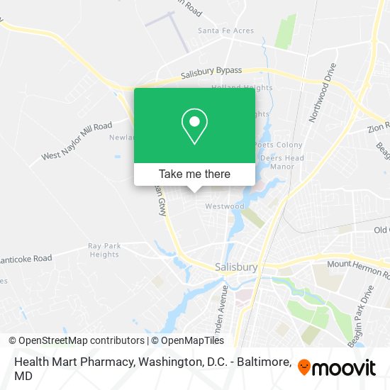 Mapa de Health Mart Pharmacy