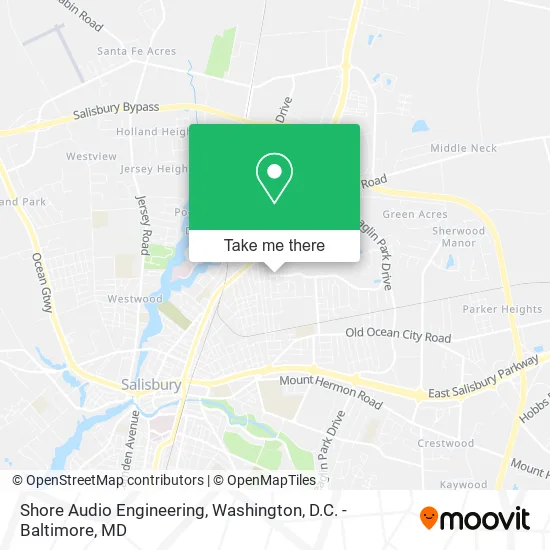 Shore Audio Engineering map