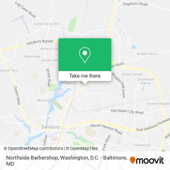 Mapa de Northside Barbershop