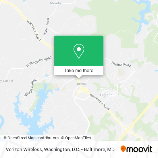 Verizon Wireless map
