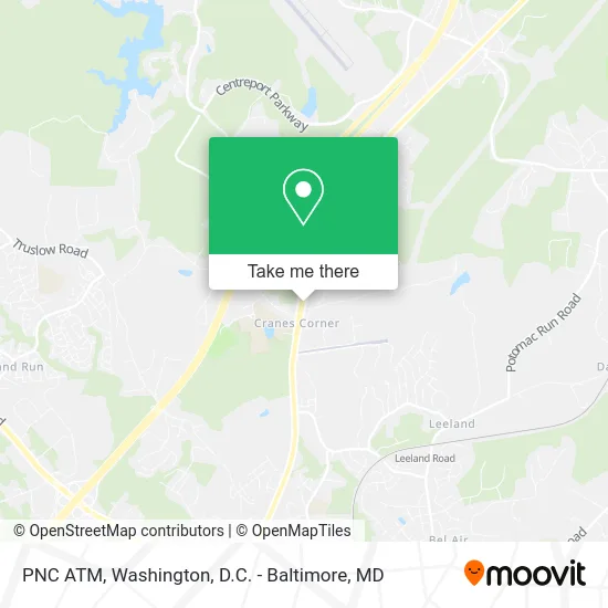 PNC ATM map