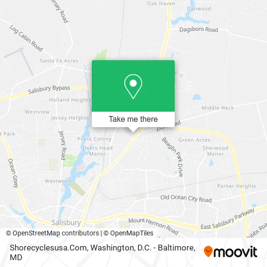 Shorecyclesusa.Com map