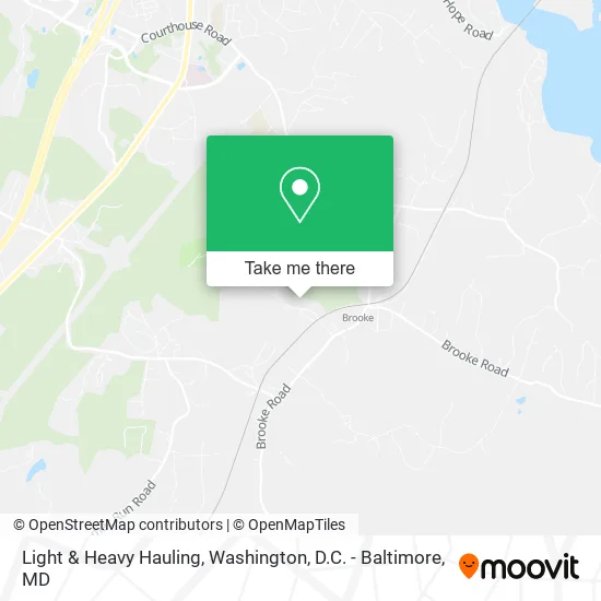 Light & Heavy Hauling map
