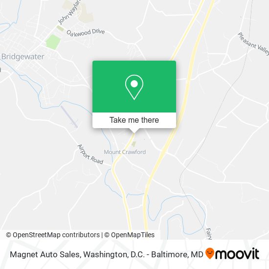 Magnet Auto Sales map
