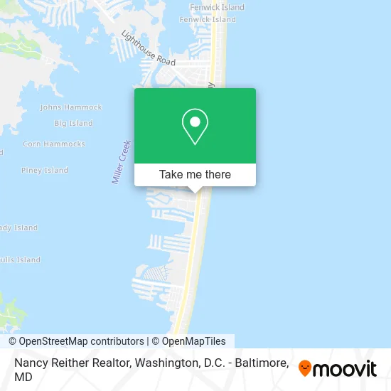 Nancy Reither Realtor map