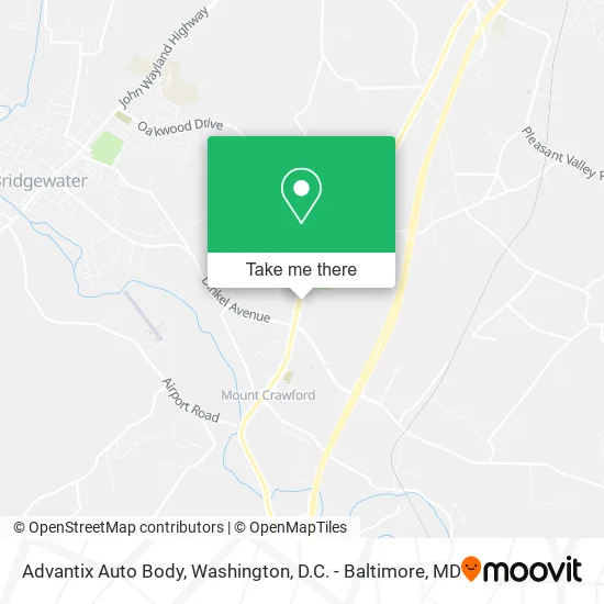 Advantix Auto Body map