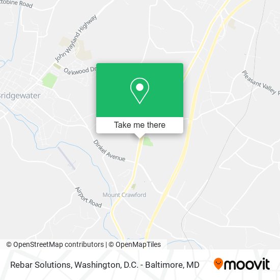 Rebar Solutions map