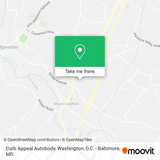 Mapa de Curb Appeal Autobody
