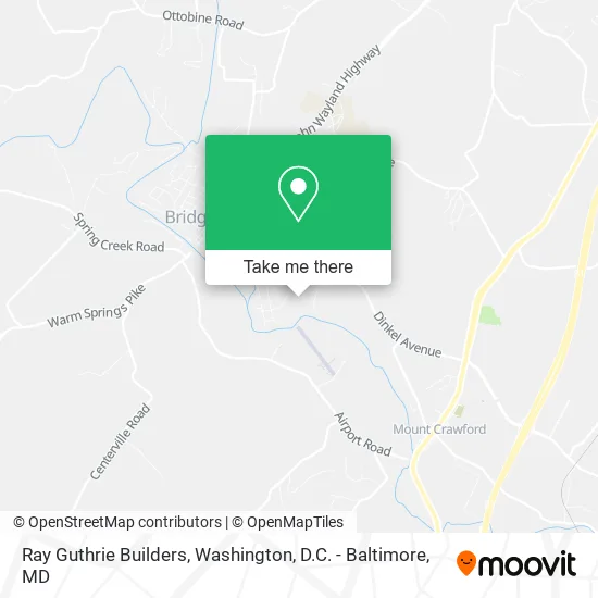 Ray Guthrie Builders map