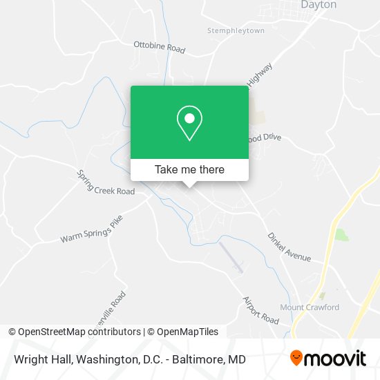 Wright Hall map