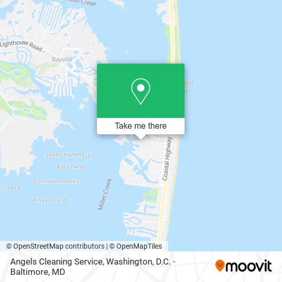 Angels Cleaning Service map