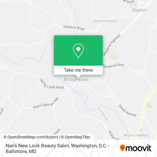 Nan's New Look Beauty Salon map