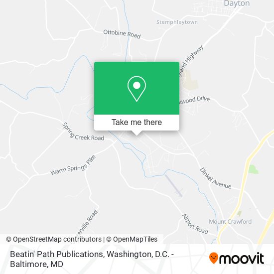 Beatin' Path Publications map
