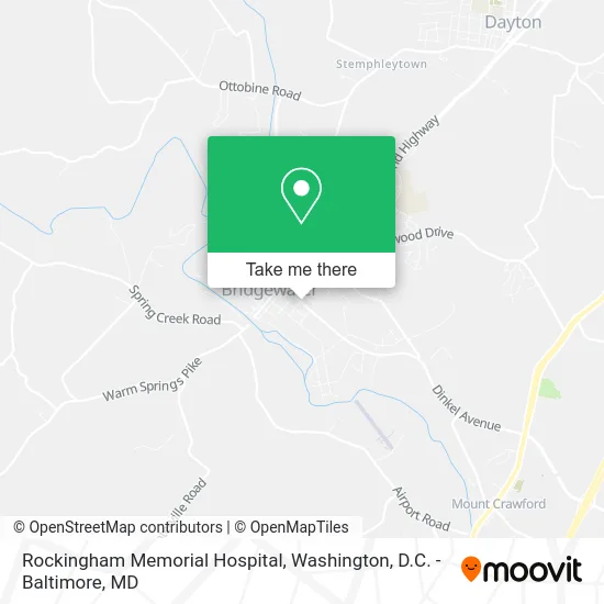 Rockingham Memorial Hospital map