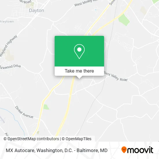 MX Autocare map