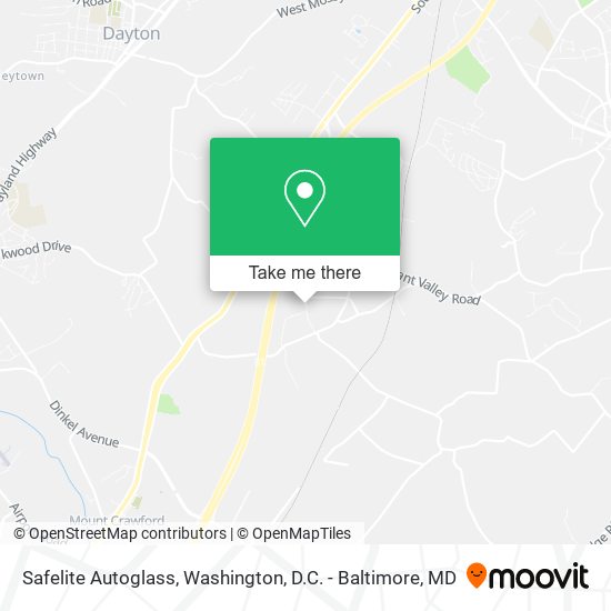 Safelite Autoglass map