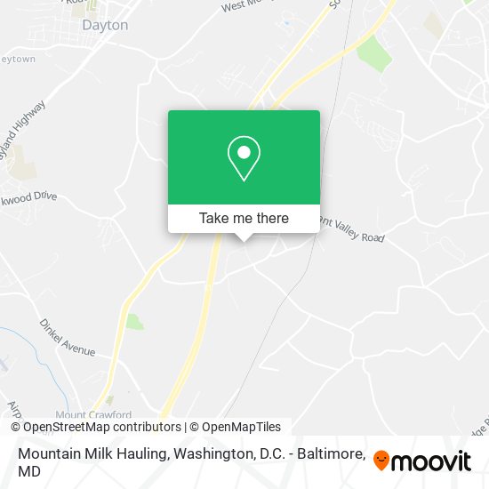 Mountain Milk Hauling map