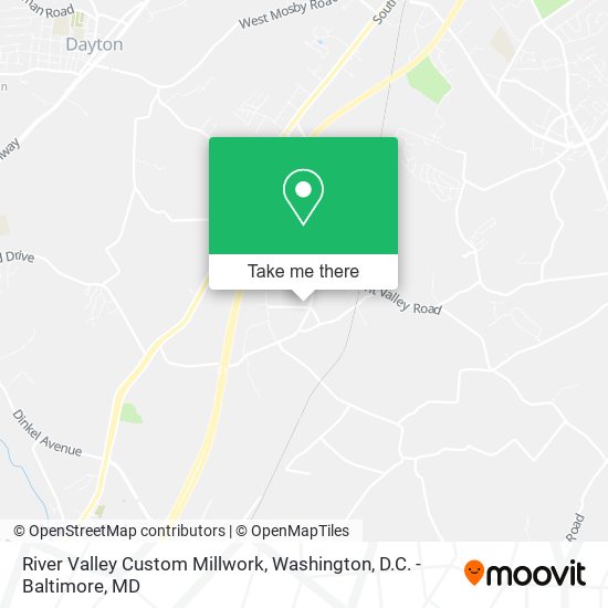 Mapa de River Valley Custom Millwork