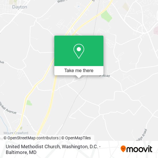 Mapa de United Methodist Church