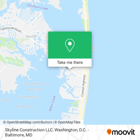 Skyline Construction LLC map