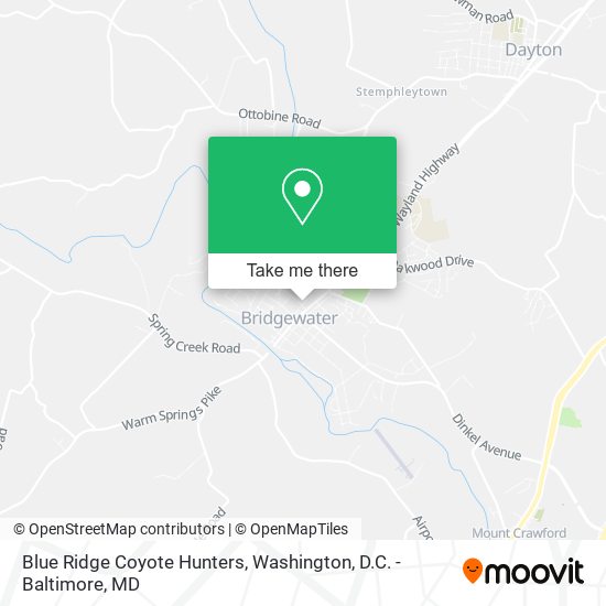 Blue Ridge Coyote Hunters map