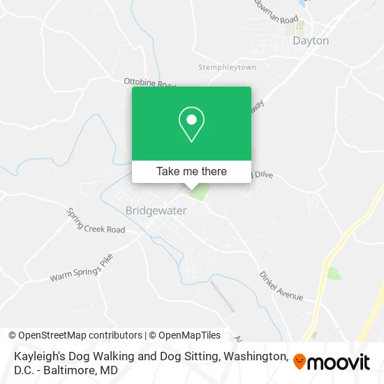 Kayleigh's Dog Walking and Dog Sitting map