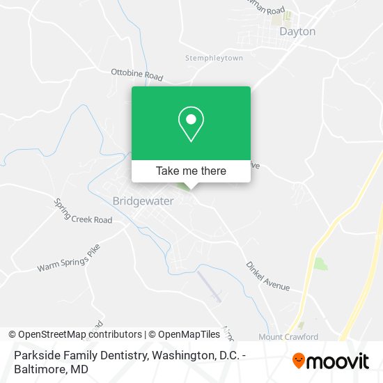 Mapa de Parkside Family Dentistry