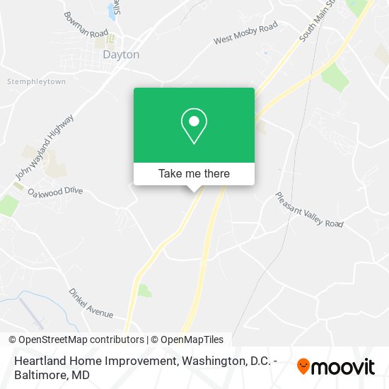 Mapa de Heartland Home Improvement