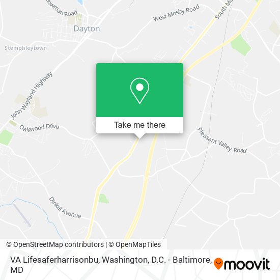 VA Lifesaferharrisonbu map