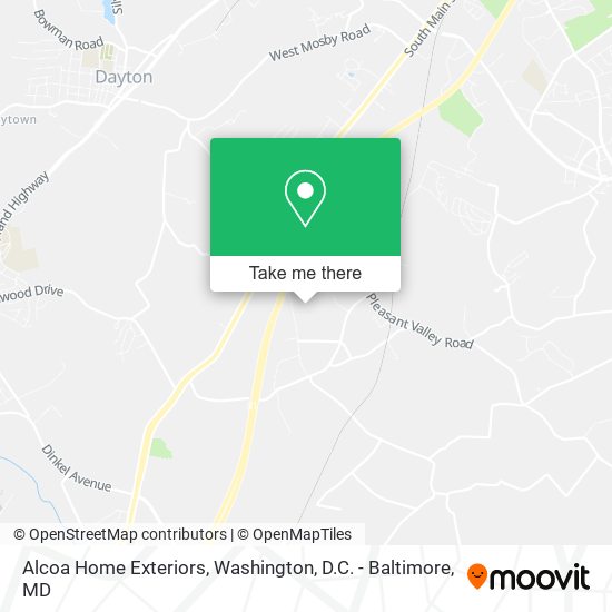 Alcoa Home Exteriors map