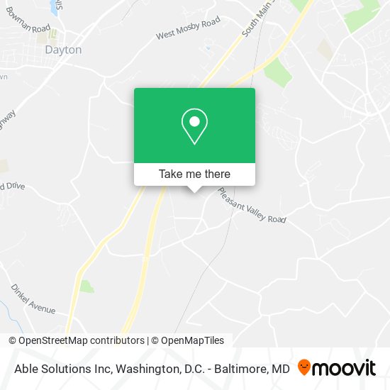Mapa de Able Solutions Inc