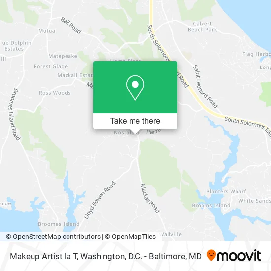 Mapa de Makeup Artist la T