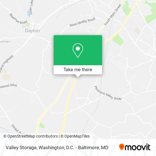 Mapa de Valley Storage
