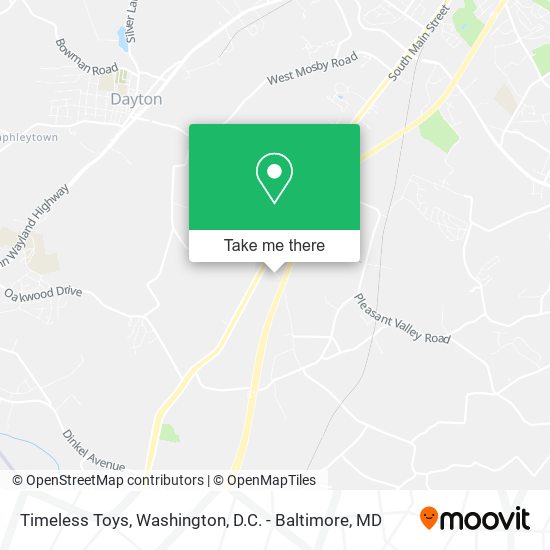 Timeless Toys map